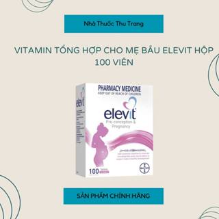  ĐỦ BILL + TEM CHEMIST - Elevit Bầu Úc - Vitamin Tổng Hợp Cho Bà Bầu 100 Viên Mẫu Mới Date Mới 