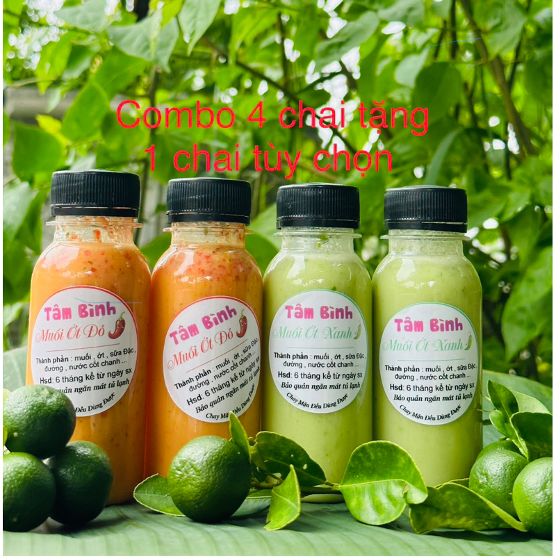 Muối Ớt Xiêm Xanh , Muối Ớt đỏ , sốt ướp ..