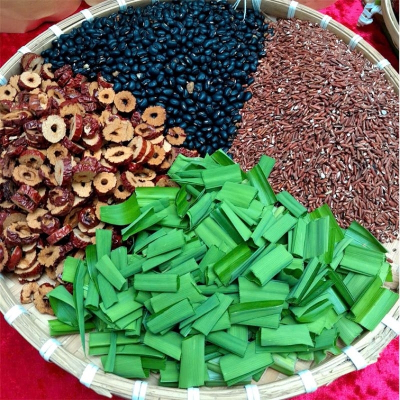 TRÀ GẠO LỨT ĐẬU ĐEN XANH LÒNG ( gói 20 túi lọc )