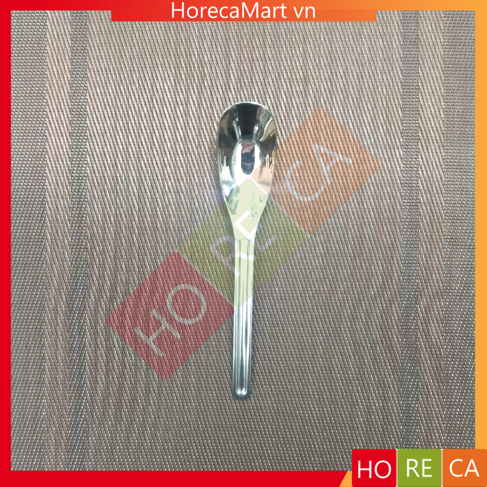Muỗng (thìa) ăn cơm bằng inox 316L kích thước 17.5cm - Muỗng inox 316L không gỉ