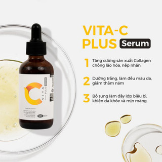 Serum VITA C, Serum Dưỡng Trắng Da, Làm Cho Da Trở Nên Trắng Sáng, Mềm Mại, Làm Mờ Vết Thâm Nám