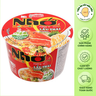    Bao Bì Mới   THÙNG 12 LY Mì Tô Nhớ Lẩu Thái Tôm   Tô 84g   |Tiệm Ăn Vặt Đậu Đậu 