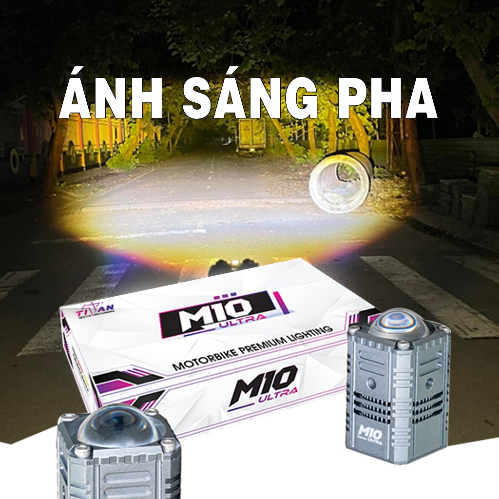 Biled trợ sáng mini Titan M10 Ultra