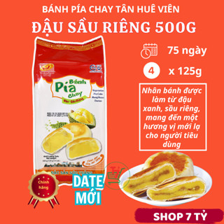 Bánh Pía Chay Đậu Sầu Riêng Tân Huê Viên 500g – Lựa Chọn Hoàn Hảo Cho Người Ăn Chay