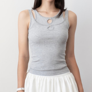 TANK TOP – Confi | Áo thun 2 dây nữ, cut-out cá tính, khoét xẻ tinh tế mặc đi biển, du lịch