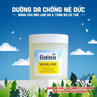 Kem Balea Vaseline Đức, dùng cho mặt và cơ thể, dưỡng ẩm chống nẻ cho bé và gia đình, 125ml