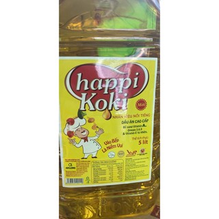 Dầu ăn Happi Koki bình 5 lít