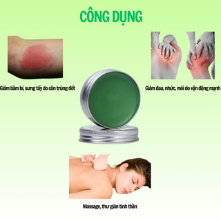 Cao bôi ngải cứu- côn trùng đốt, đau mỏi vai gáy, chân tay