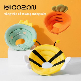Vòng Đeo Cổ Chống Liếm Cho Mèo MICOSON Gối Cho Thú Cưng Hỗ Trợ Phục Hồi Sau Phẩu Thuật Và Chống Vi Khuẩn