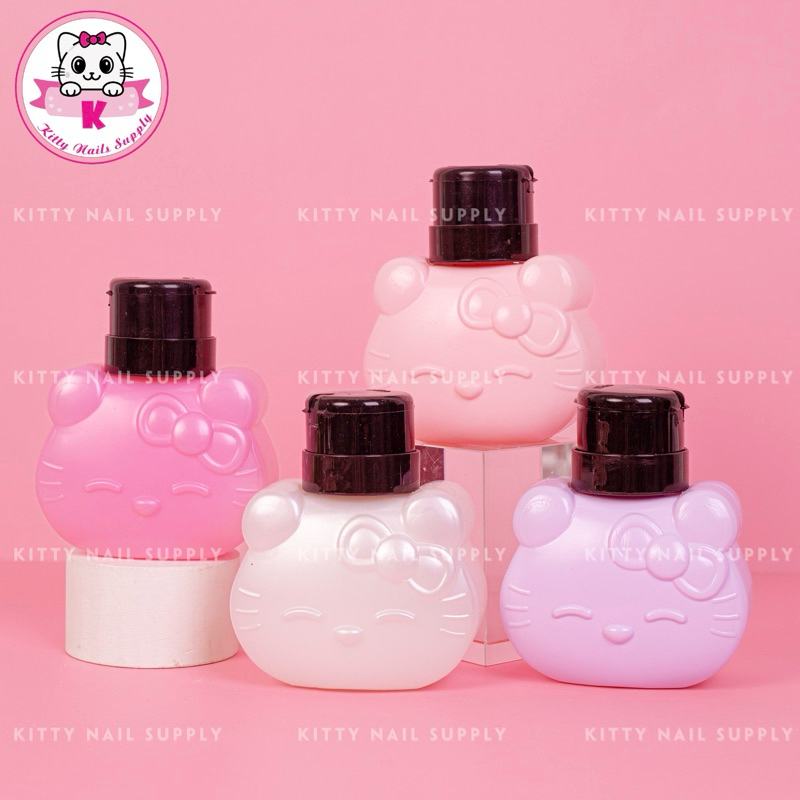 Bình đựng acetone, cồn hình hello kitty siêu cưng