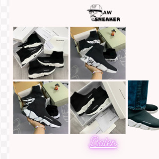 Giày Balenciaga Cổ Chun Bản 2.0 Giày Balen Cao Cổ Nam Nữ, Giày Sneaker Balen Đế Tách Cổ Cao