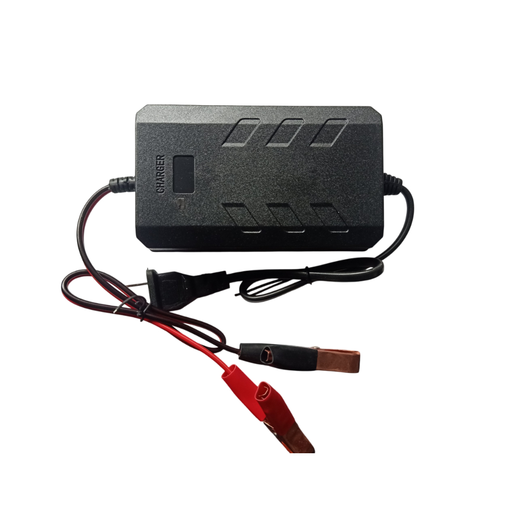 Bộ Sạc 12V Cho Xe Máy, Xe Điện, Quạt Tích Điện Dung Lượng 1,2AH Đến 17AH - Tự Ngắt Khi Đầy