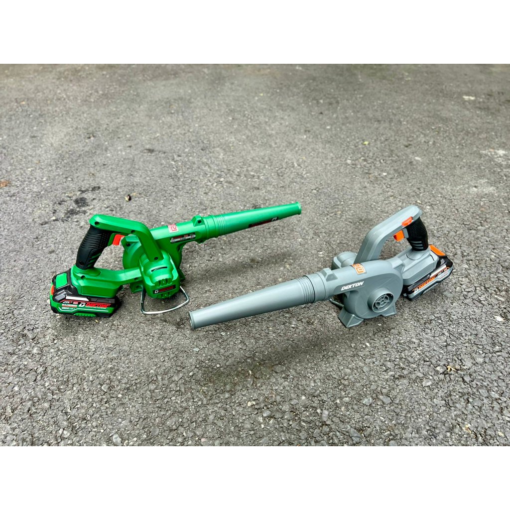 Máy Thổi Dùng Pin Chân Pin Phổ Thông Dekton M21-TB01 Màu Xanh và Xám