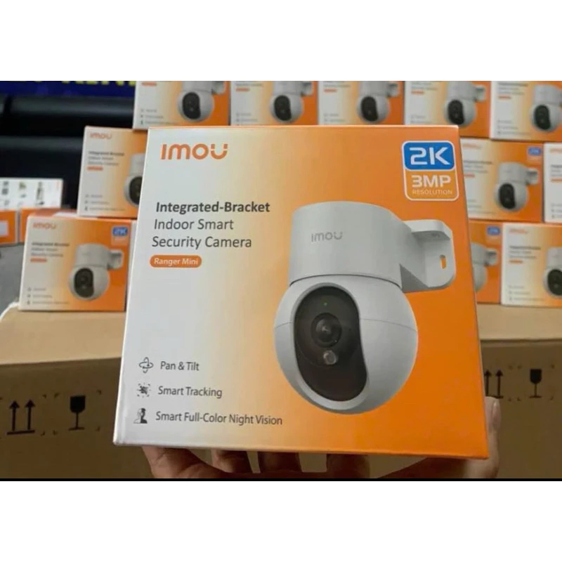 Camera Wifi IMOU Ranger Mini K2MP 3MP 5MP Tích Hợp Chân Đế Xoay 360 Độ Có Màu Ban Đêm