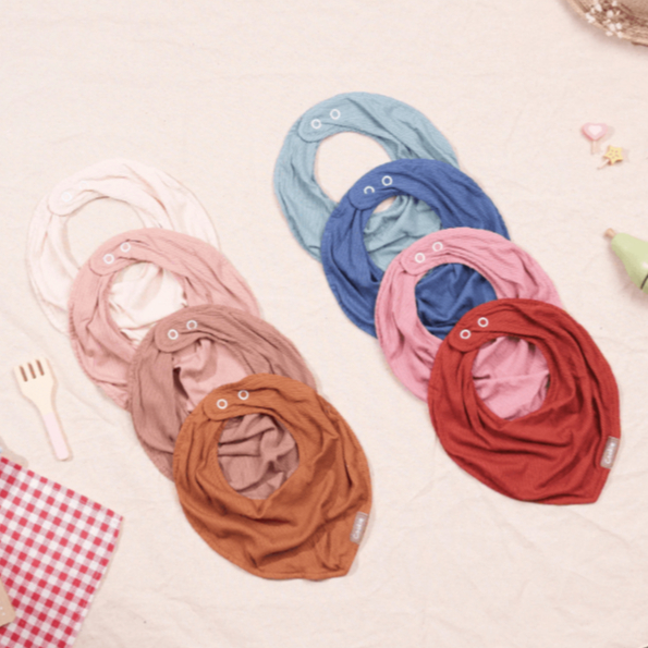 Yếm tròn Cookie cotton mềm,mát cho bé sơ sinh