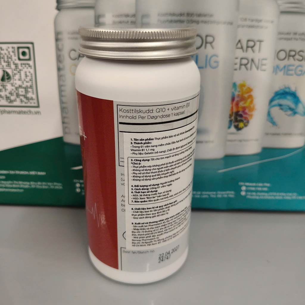 TPBSSK Q10 200Mg + Vitamin B1 Pharmatech