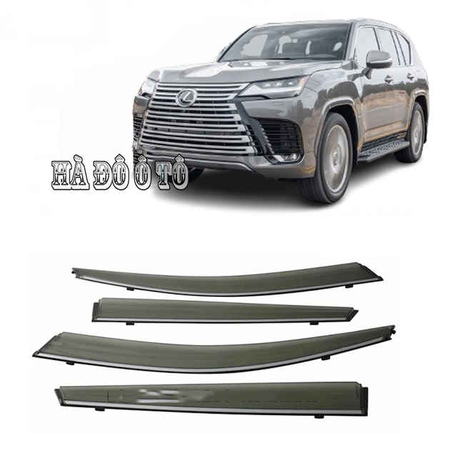 Vè Mưa Lexus LX600 2023 2024 2025 - Viền Che Mưa Cửa Xe Lexus LX 600 2023/2025