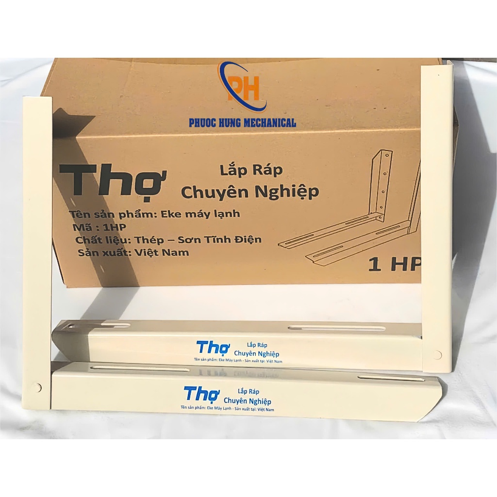 THÙNG EKE MÁY LẠNH PHƯỚC HƯNG 1HP - 2HP (10 cặp), EKE ĐIỀU HÒA , EKE SIÊU BỀN, GIÁ ĐỠ CỤC NÓNG