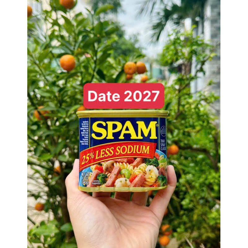 Thịt hộp SPAM của Mỹ 340g