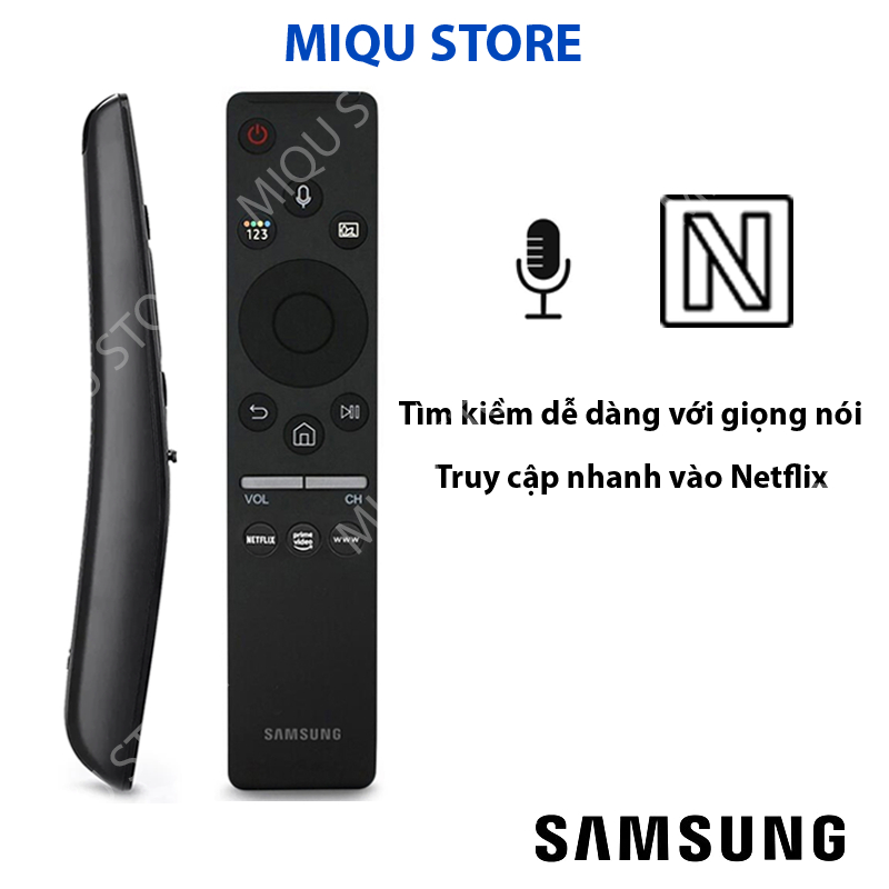 [LOẠI XỊN] REMOTE SAMSUNG Giọng Nói Smart Tivi 4K - Giá Rẻ