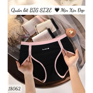 Quần lót chip BIGSIZE Quảng Châu viền phối màu dễ thương Sweet - 18062