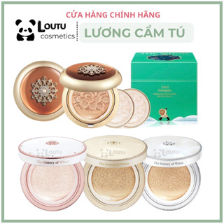 [AUTHENTIC-Loutu] Cushion Whoo Chống Nắng Radiant/ToneUp Mỏng Mịn Tự Nhiên