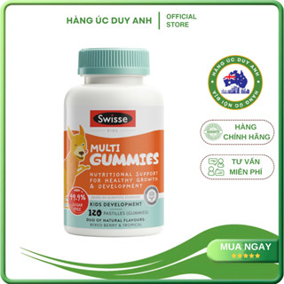 Swisse Kids Multi Gummies – 120 Viên - Kẹo Nhai Vitamin Tổng Hợp Dành Cho Trẻ