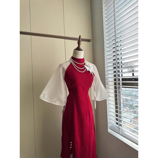 Set bộ áo dài tay lỡ phối màu kèm quần ống suông VIENS STORE