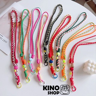 Dây đeo cổ điện thoại dài 40cm 50cm dây đeo kèm thẻ treo điều chỉnh độ dài đeo chéo chống rơi thất lạc KinoShop