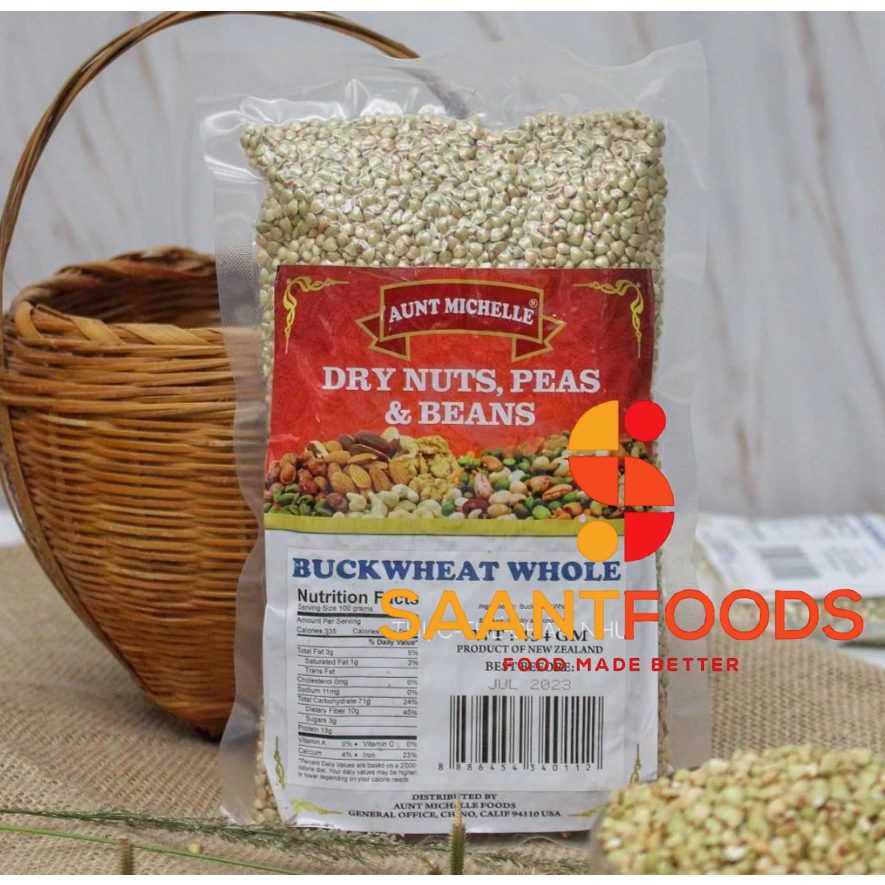 Hạt Kiều Mạch (Buckwheat Whole) Aunt Michelle - 454 gram