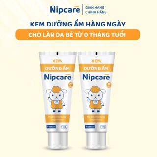 Combo 2 Kem dưỡng ẩm cho bé Nipcare 60g - dùng cho viêm da cơ địa, chàm sữa, khô da, ngăn ngừa kích ứng, mẩn ngứa