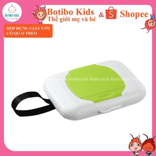  Hộp đựng khăn giấy ướt có nắp đậy tiện dụng để khăn khô đa năng thấm nước an toàn BOTIBO KIDS 
