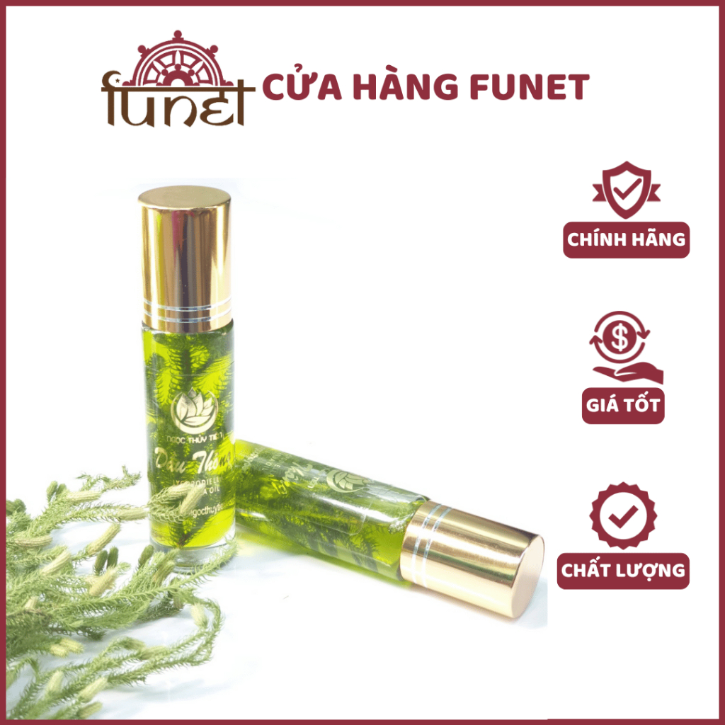 Tinh Dầu Thông Đất Ngọc Thủy Tiên Chai Lăn