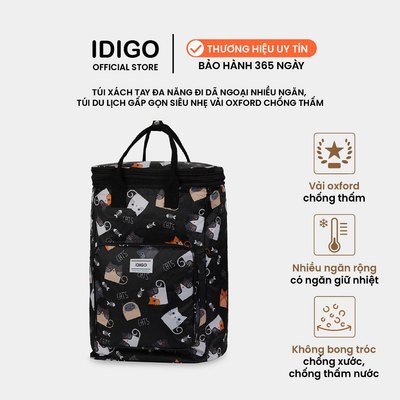Túi xách tay đa năng nhiều ngăn, túi du lịch gấp gọn IDIGO UF6-9001 (không bao gồm chân kéo vali)