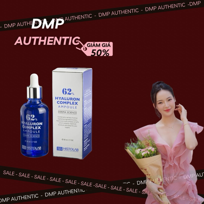 Serum 62% Hyaluron Complex Ampoule 50ml Histolab| Hàng công ty