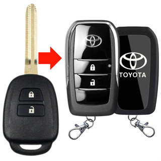 Vỏ Độ Gập Chìa Khoá Xe Toyota Vios đời 2015-2025 V703