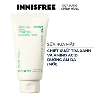  Sữa Rửa Mặt Trà Xanh Innisfree Green Tea Hydrating Amino Acid 150ML 