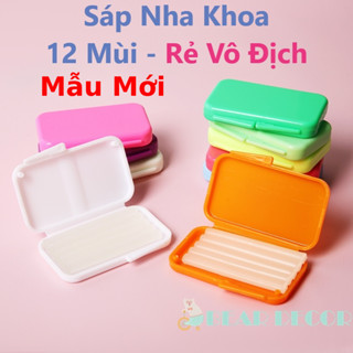 [10 Hộp] Sáp Nha Khoa Niềng Răng, Sáp Giảm Đau Khi Chỉnh Nha, Giảm Nhiệt Miệng