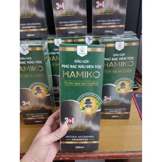 DẦu gội phủ bạc Hamiko 500ml  CHÍNH HÃNG