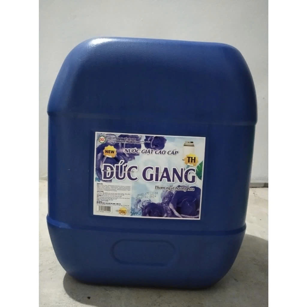 Nước giặt Đức Giang 20kg Siêu sạch và khử mọi mùi hôi