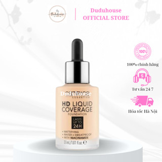 Kem Nền Che Phủ Cao Catrice 24h HD Liquid Coverage Foundation 30g Duduhouse