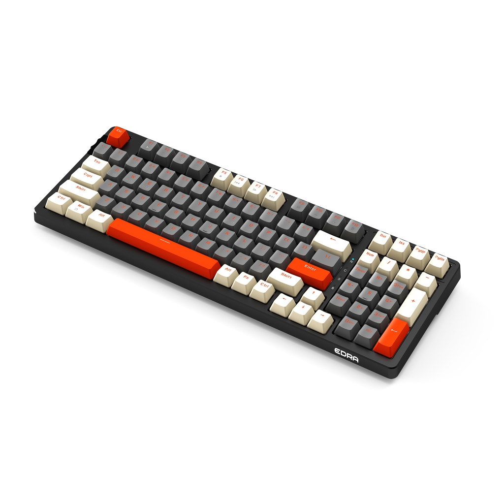 Bàn Phím Cơ EDRA EK398/EK398L/EK398PRO, Bàn Phím Gaming Bluetooth / Wireless 2.4Ghz - Bảo Hành 2 Năm