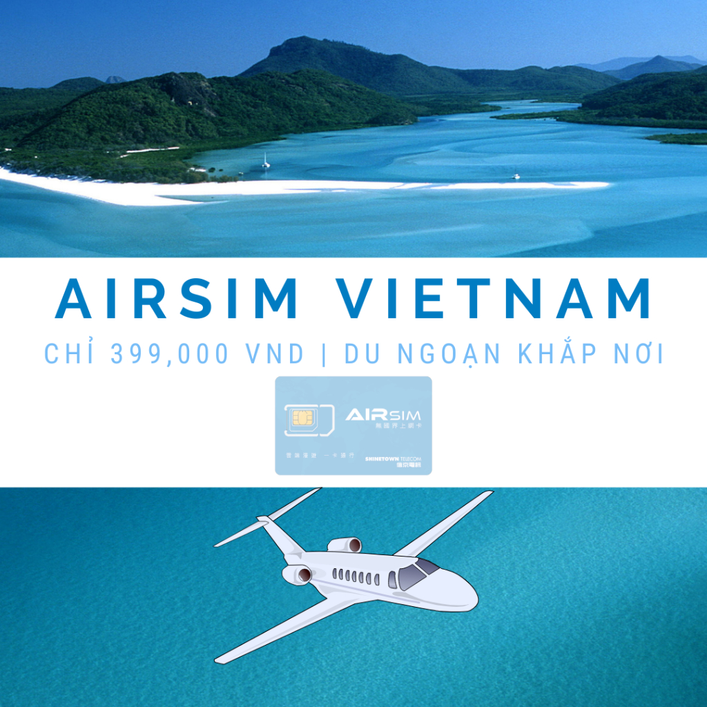 AIRSIM - SIM 4G DU LỊCH NHẬT BẢN