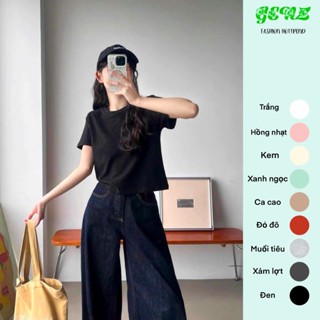 ÁO THUN CRT BOXY DÁNG NỮ 2025  DỄ THƯƠNG DỄ PHỐI ĐỒ