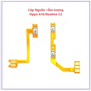 Cáp nguon +âm lượng oppo Realme C2/A1k (Zin bóc máy)