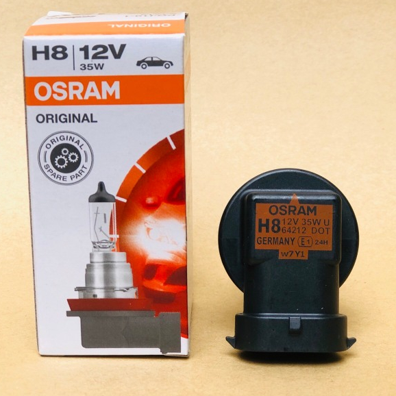 (CHÍNH HÃNG) Bóng Đèn Halogen OSRAM Original H8 12V 35W - Nhập Khẩu Chính Hãng