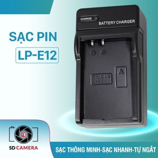 Sạc Pin Canon LP-E12 Máy ảnh Canon EOS 100D M10 M100 M50 M M2 kiss X7 SX7 Sạc nhanh LP E12 có LED báo đầy