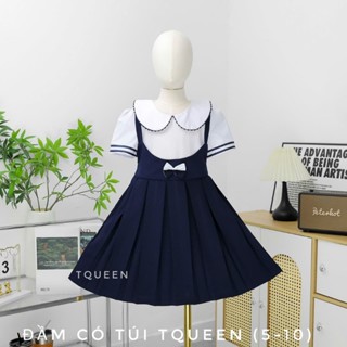 Đầm học sinh tiểu học - Đồng phục học sinh cấp 1 cao cấp loại tốt bao đẹp 2025