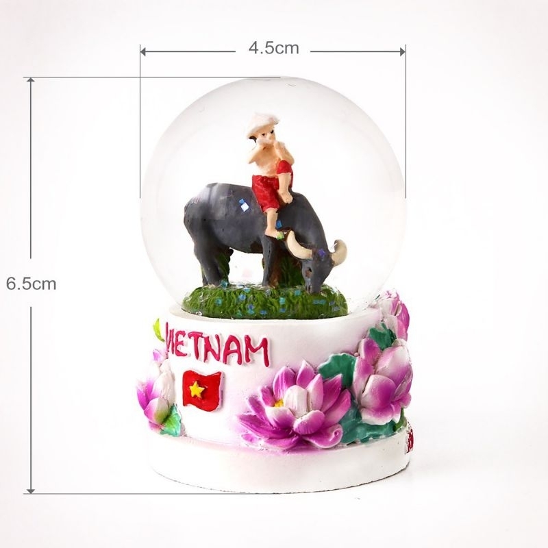 QUẢ CẦU TUYẾT THỦY TINH HÌNH ẢNH LƯU NIỆM VIỆT NAM - QUÀ TẶNG VIỆT NAM