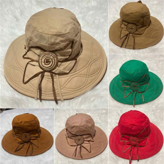  Nón bo vành lớn nhỏ Bông cho Nữ phóng cách thời trang sang trọng 